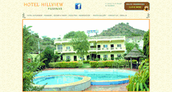 Desktop Screenshot of hotelhillviewpushkar.com